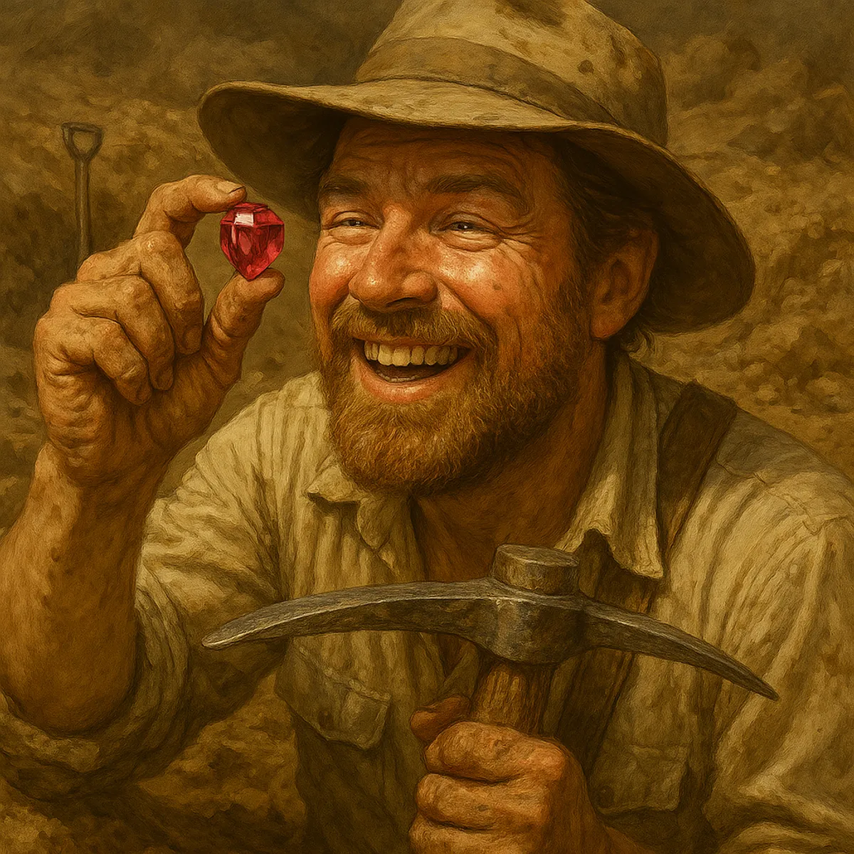 digging for gems